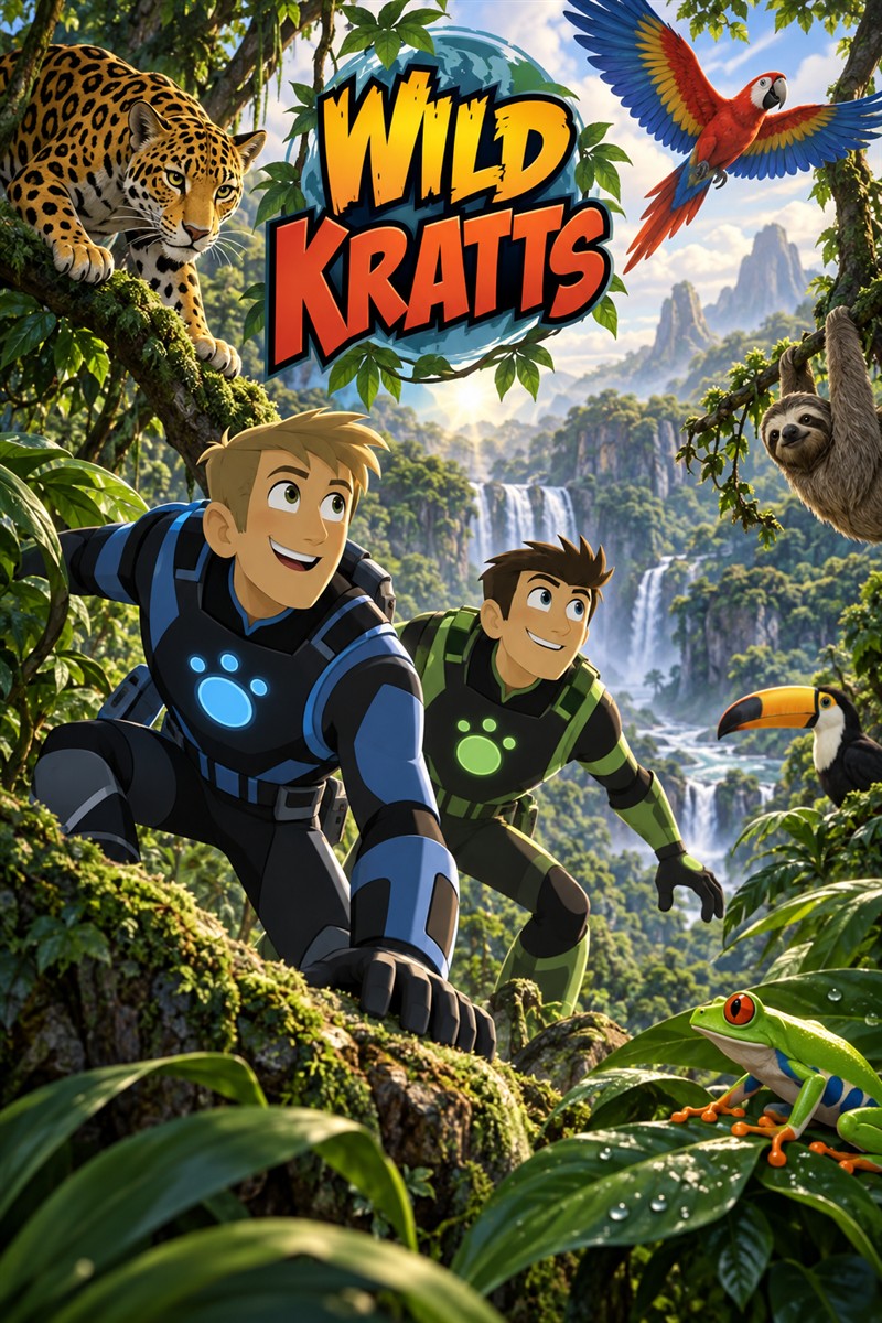 Wild Kratts - کاور معرفی